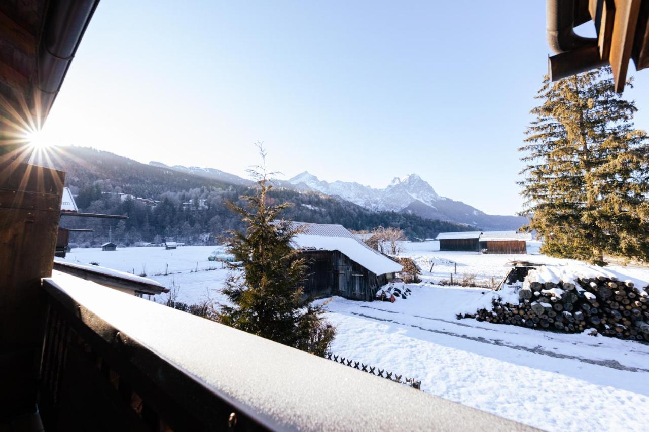 Appartamento Kloana Waxlstoa Garmisch-Partenkirchen Esterno foto